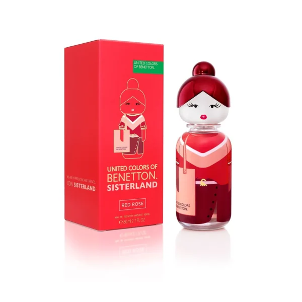 BENETTON SISTERLAND RED ROSE 80 ML SP EDT D