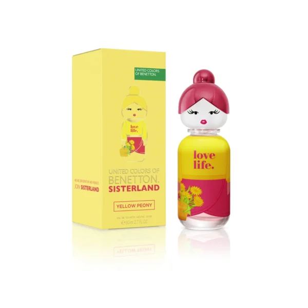 BENETTON SISTERLAND YELLOW PEONY 80 ML SP EDT D